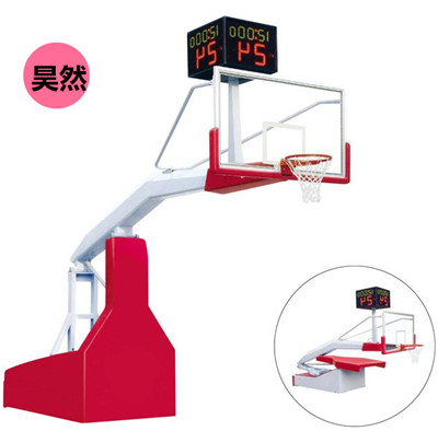 豪華型手動(dòng)遙控液壓籃球架(計(jì)時(shí),24秒另配)